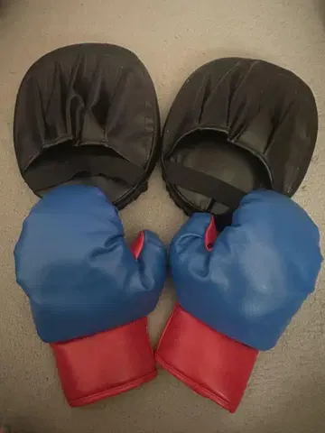 복싱 글러브 파랑빨강 세트