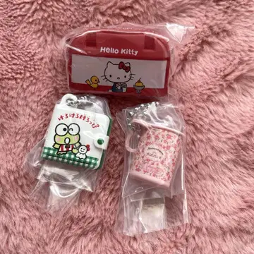 산리오 캐릭터즈 레트로 미니어처 참 3개 세트