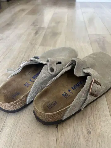 버켄스탁 보스턴 토프 42 새상품급
