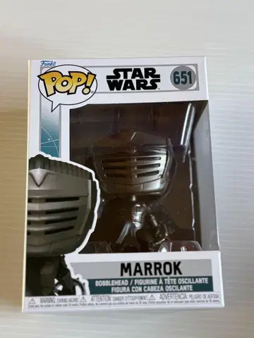 Funko Pop! Star Wars Marrok 651 보블헤드