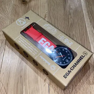 한정판 빨간색] 에가 채널 워치 시티즌 콜라보
