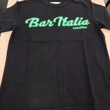 사카이 Bar Italia 사카이 티셔츠 블랙