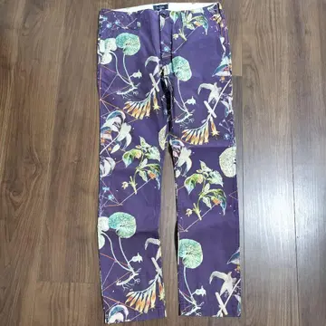 폴스미스 JEANS 보타니컬 무늬 코튼 팬츠