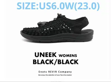 KEEN 블랙 스포츠 샌들