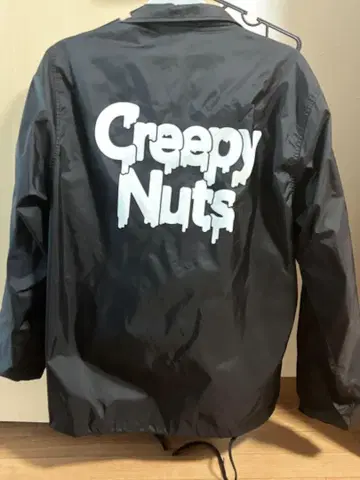 Creepy Nuts 나일론 자켓 블랙