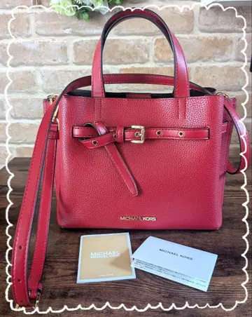 마이클코어스 MICHEAL KORS 2WAY 숄더백 레드
