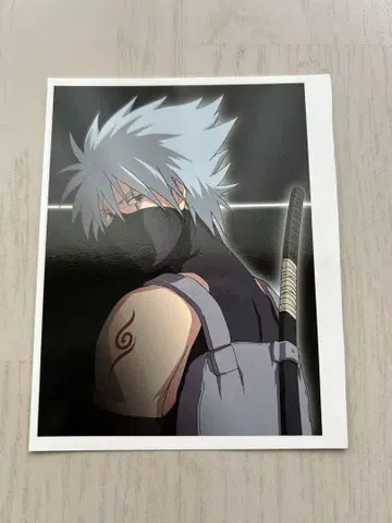 NARUTO 나루토 하타케 카카시 키노하 사진관 브로마이드