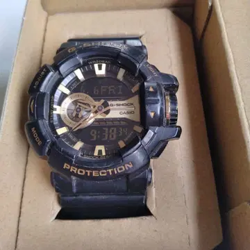 G-SHOCK 지샥 남성용 손목시계 GA-400GB 블랙 작동