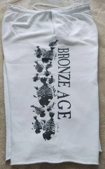 BRONZE AGE 화이트 숏 팬츠 USA