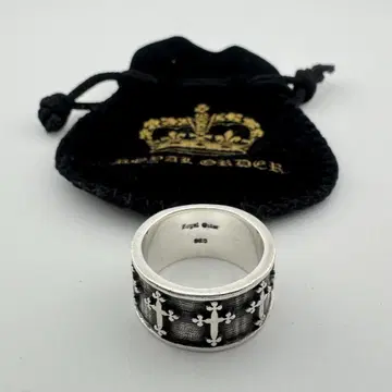 ROYAL ORDER 반지 크라운 모티브 실버 925 약 21호