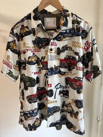 사카이 Car Race Shirt 사이즈 2