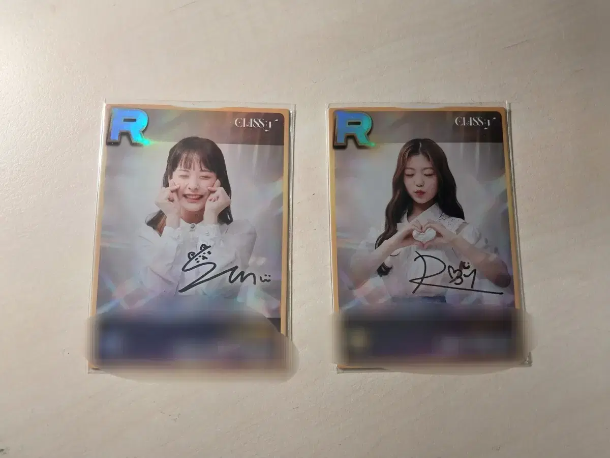 Class:y Superstar Shusukeul photocard kim seon u kim riwon