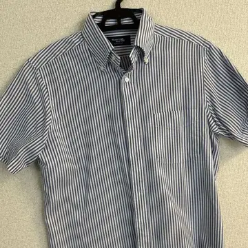 Maker's Shirt KAMAKURA 스트라이프 반팔 셔츠 M