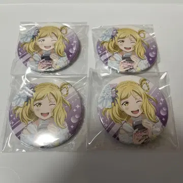 러브 라이브 카운트다운 캔뱃지 마리 4개