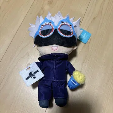 주술회전 USJ 봉제 인형 체인 고죠 사토루