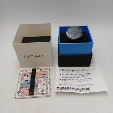 OPTIMEF moma design 손목시계 블랙