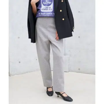 IENA 24FW 종이상자 스웨트 팬츠 그레이 종이상자 니트