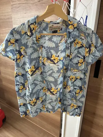 파타고니아 새 올 패턴 알로하 셔츠 S 파타고니아 pataloha