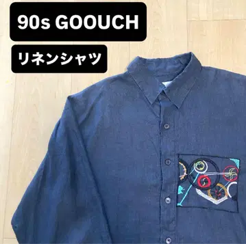 90s GOOUCH 린넨 셔츠