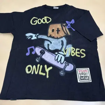 VISION STREET WEAR 티셔츠 블랙 새상품급 게르니카