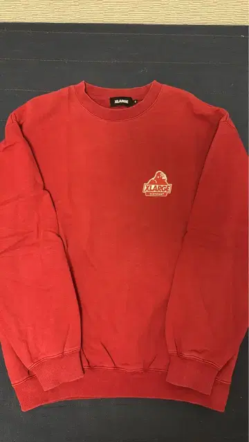 XLARGE 레드 크루넥 트레이닝복