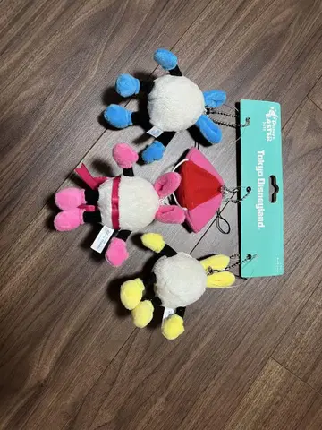 디즈니랜드 부활절 토끼 봉제 인형 3개 세트