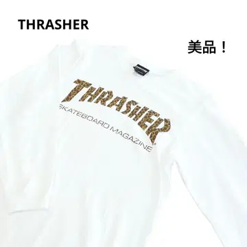트레셔 스케이트보드 롱T 롱T 티셔츠 티셔츠