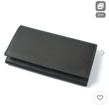 그레이 장지갑 수납 포켓 13개
