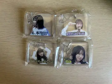 히나타자카46 키링 카토 시호 마츠다 요시카 카네무라 미쿠 와타나베 리나