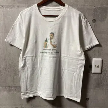 티셔츠 여름 00s 빈티지 Y2K 드래그 블랙 유머 G858