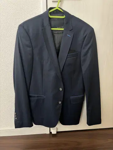 자라 블랙 태그 네이비 자켓