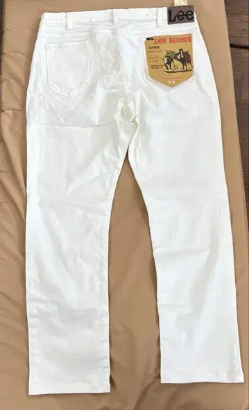 LEE riders 화이트 데님 미사용품