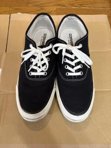 CONVERSE Jack Purcell 블랙 스니커즈