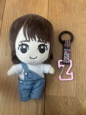 우치다 마야 봉제 인형  Zepp 나고야 키링 세트