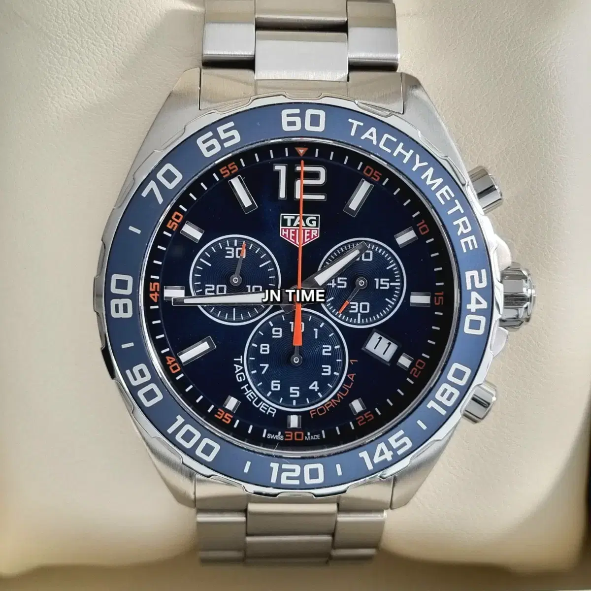 Tag Heuer Formula 1 Chronograph Blue Dial Quartz 43mm CAZ1014 (2019 model)
