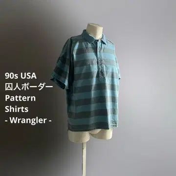 US 90s Wrangler 랭글러 셔츠 반팔 미국 빈티지