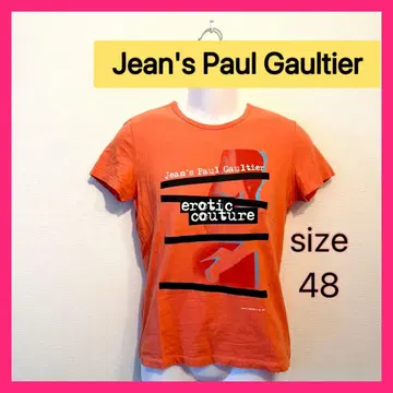 Jean's Paul GAULTIER 골치 티셔츠 오렌지