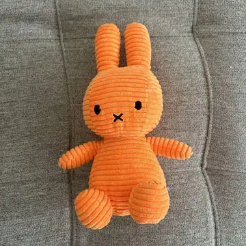오렌지 미피 봉제 인형