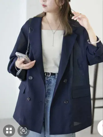 DISCOAT 메쉬 테일러드 자켓 자켓 아우터