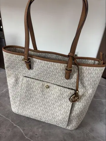 Michael Kors 로고 프린트 토트백