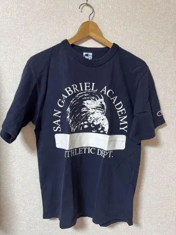 챔피온 San Gabriel Academy 티셔츠 M 90s