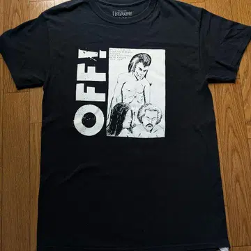 Image club ltd OFF! 밴딩 티셔츠 M 블랙