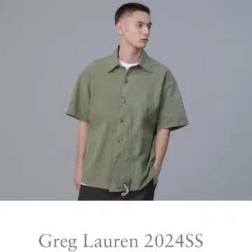 2024 봄/여름 Greg Lauren ARMY 텐트 SS 스튜디오