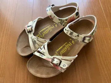 버켄스탁 파피리오 꽃무늬 샌들 38 (24.5)