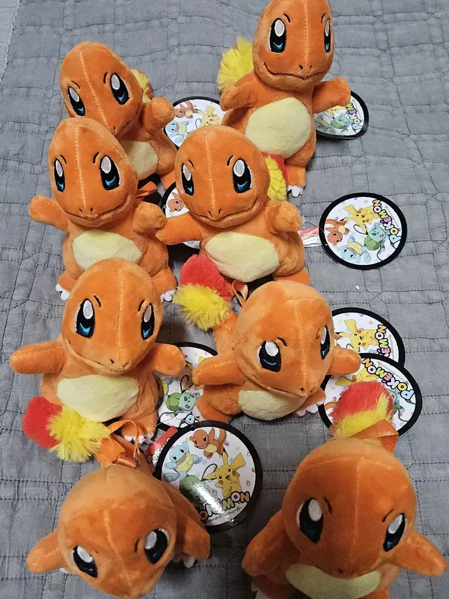 Authentic Pokemon Charmander Plush Keyring Doll