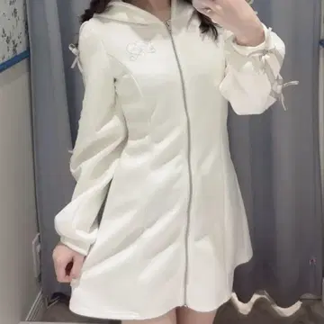 evelyn 레이스 리본 저리 op 화이트