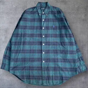 B715/랄프 로렌 Ralph Lauren 긴팔 셔츠 체크 셔츠