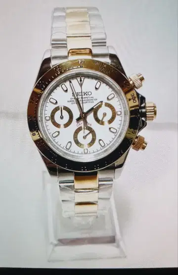 초특가. 사용 적은 새상품급! VK63 데이토나 크로노그래프 자동 시계