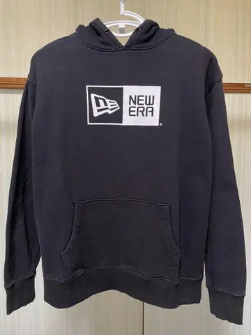 NEW ERA 뉴에라 BOX 로고 후드 맨투맨 L 블랙