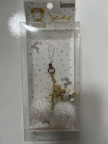 헬로키티 폼폼 스트랩